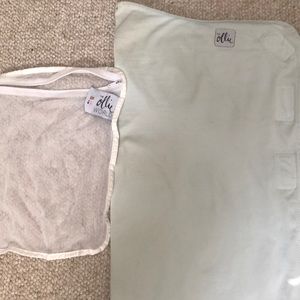 Light Blue Ollie Swaddle